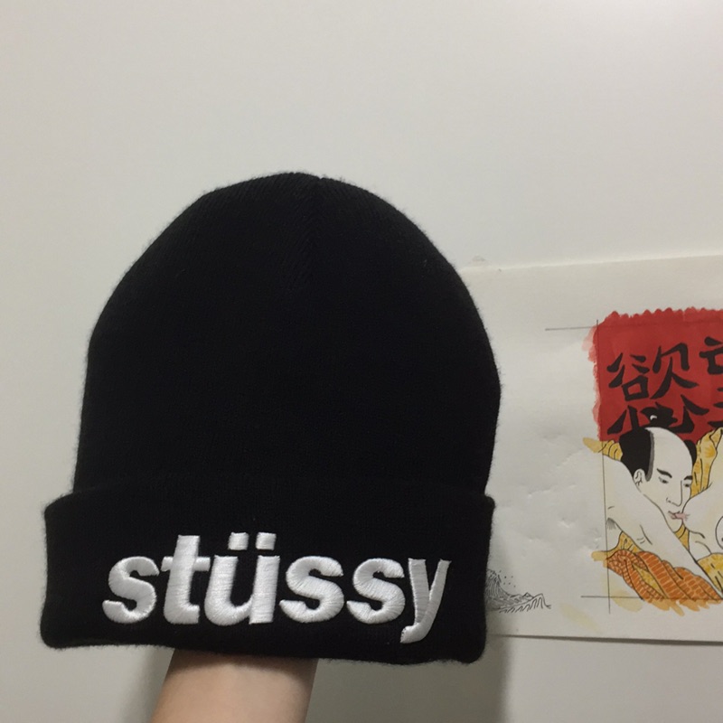 stussy毛帽