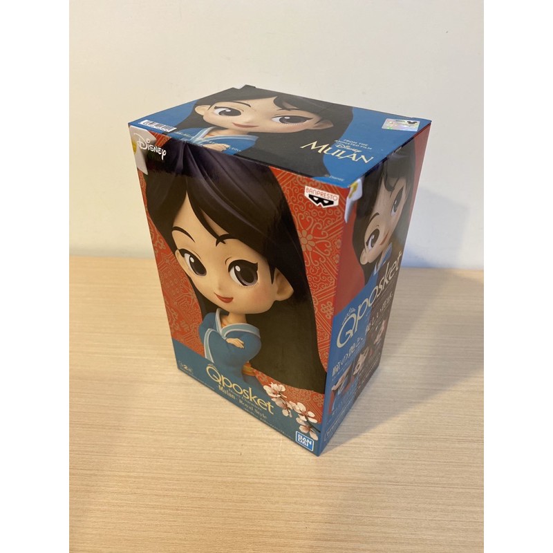 💋 （童心未泯）正版 Qposket 迪士尼 花木蘭 木蘭 標準盒 公仔 模型 娃娃機 正常色