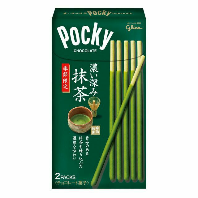 Pocky格力高 濃厚抹茶百琪棒 季節限定(65g)