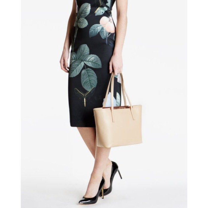 TED BAKER HAILEY 托特包+小包 全新米色 二手黑色