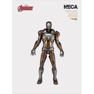 Artlife ㊁ NECA MARVEL Avengers 1/ 4 IronMan Gold 漫威 金色限定 鋼鐵人