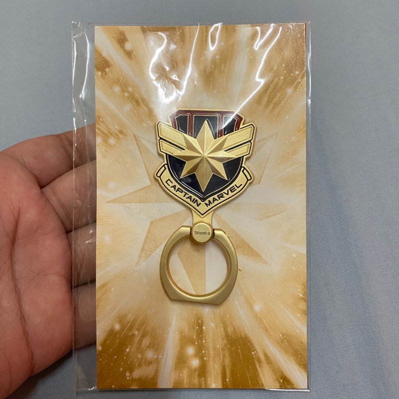 現貨驚奇隊長手機指環漫威週邊商品marvel 蝦皮購物