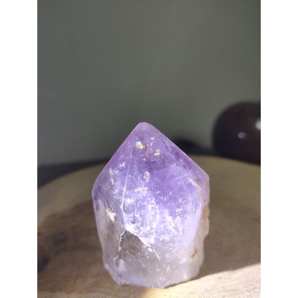 天然玻利維亞紫水晶柱