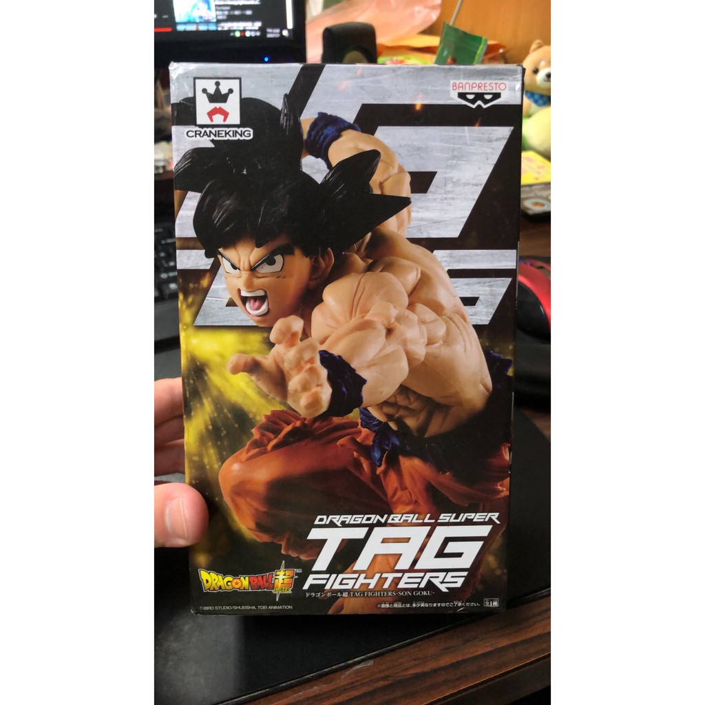 代理 白證 七龍珠超 TAG FIGHTERS -SON GOKU- 孫悟空 公仔