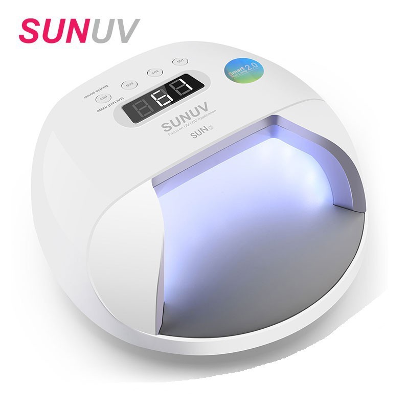 【不帶電源】SUNUV SUN7 光療燈 48W光療機 雙光源光療燈 智能感應美甲機 官方正品現貨