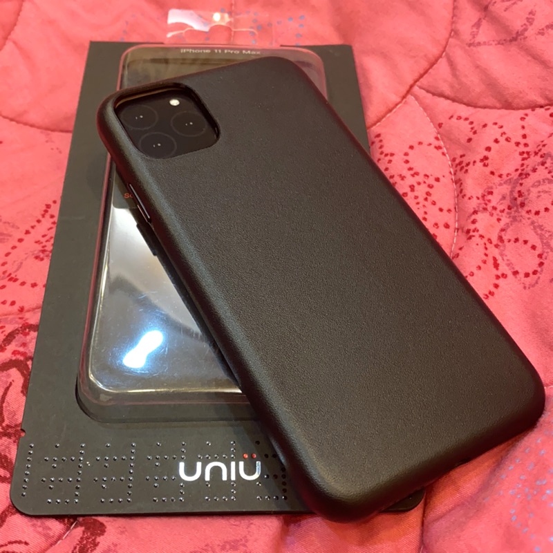 UNIU 正品 CUERO 全包皮革保護殼 iPhone11 Pro Max（二手）