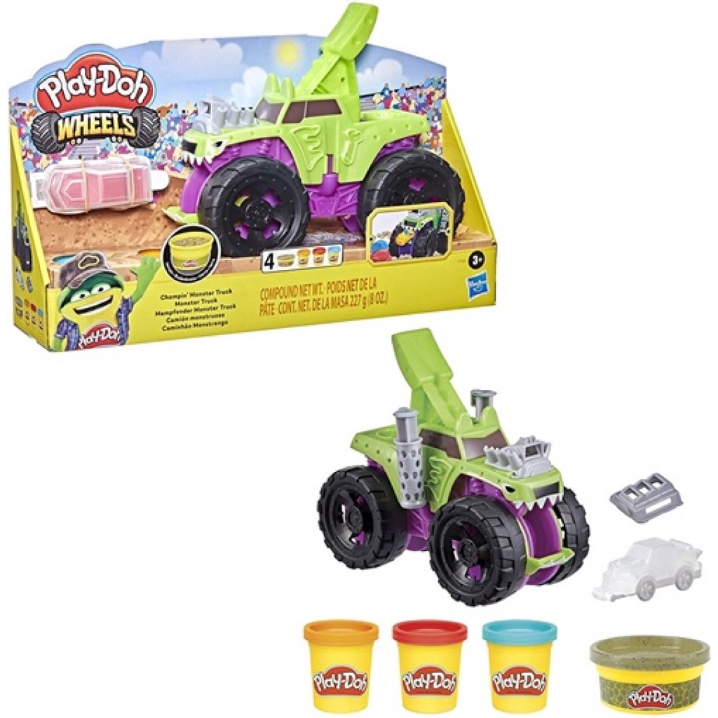 Hasbro Play-Doh 培樂多 - 車輪系列 怪獸卡車遊戲組
