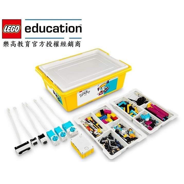 &lt;樂高機器人林老師&gt;LEGO®45678+45681 SPIKE Prime史派克機器人組+循跡模組+哈士奇AI鏡頭