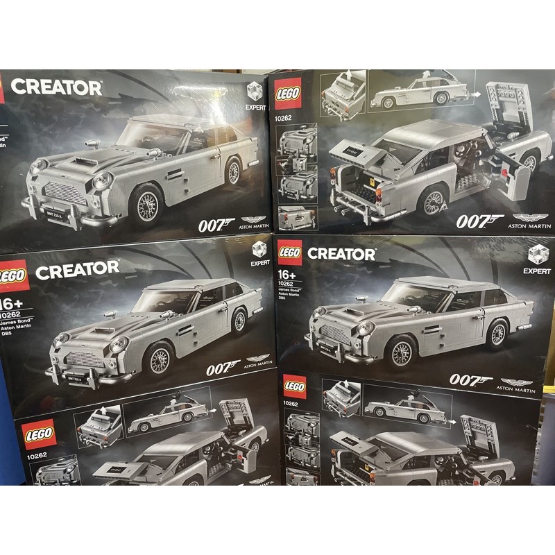 可郵寄 LEGO 樂高 10262 全新品未拆  Aston Martin DB5 奧斯頓 馬丁 007