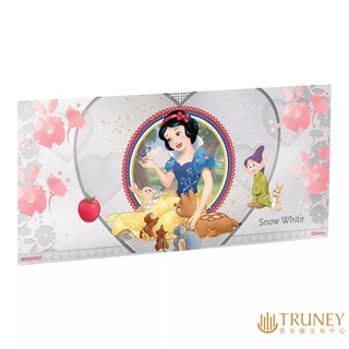 【TRUNEY貴金屬】迪士尼公主系列 - 白雪公主銀鈔