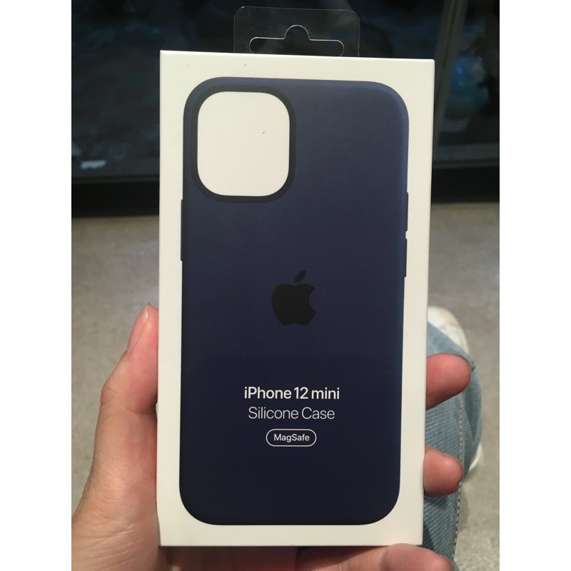［全新未拆］iphone 12 mini 原廠手機殼 深藍