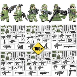 [小白小鋪] SWAT 反恐精英 迷你 人偶 袋裝 相容 樂高 積木 LEGO 積木人偶 第三方 相容樂高 TBS