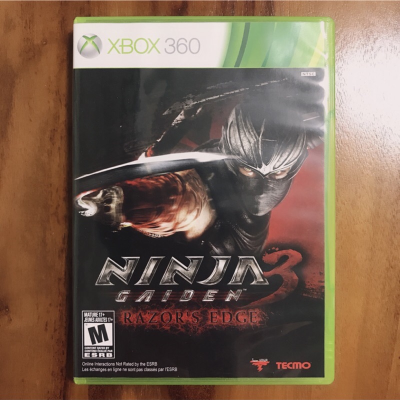 XBOX360  Ninja Gaiden3 Razor’s Edge 忍者外傳3 利刃邊緣（純美版）