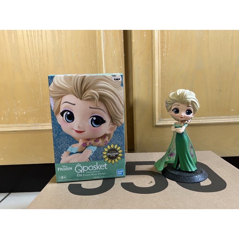 Qposket盒玩 冰雪奇緣 Elsa 有附盒