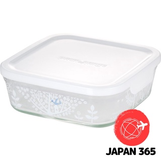 iwaki 玻璃保鮮盒 保鮮盒 耐熱玻璃 存儲容器 M 800 ml B3247-SNC1【日本直送】