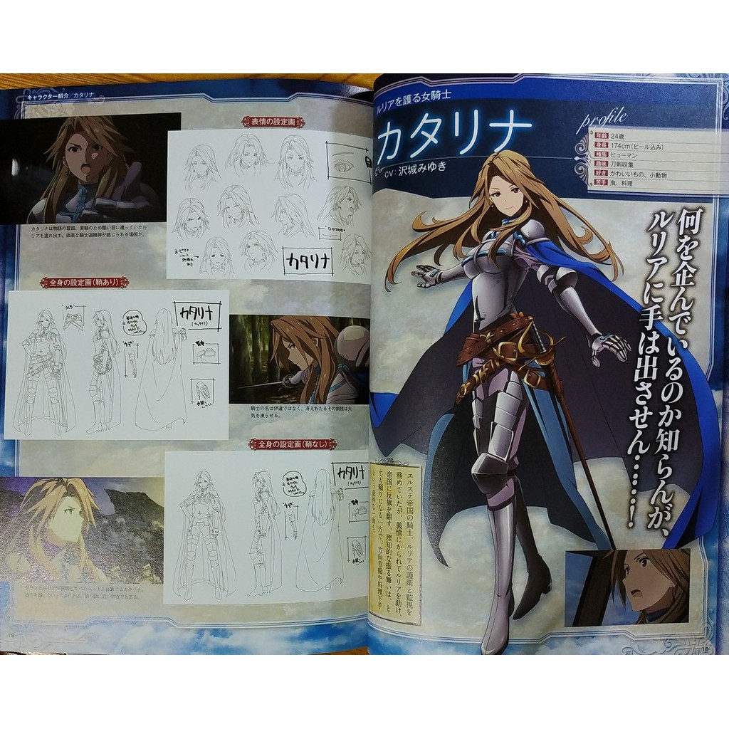 碧藍幻想動畫版設定集mook Granblue Fantasyぴあcygames 星晶獸東山奈央釘宮理惠 蝦皮購物