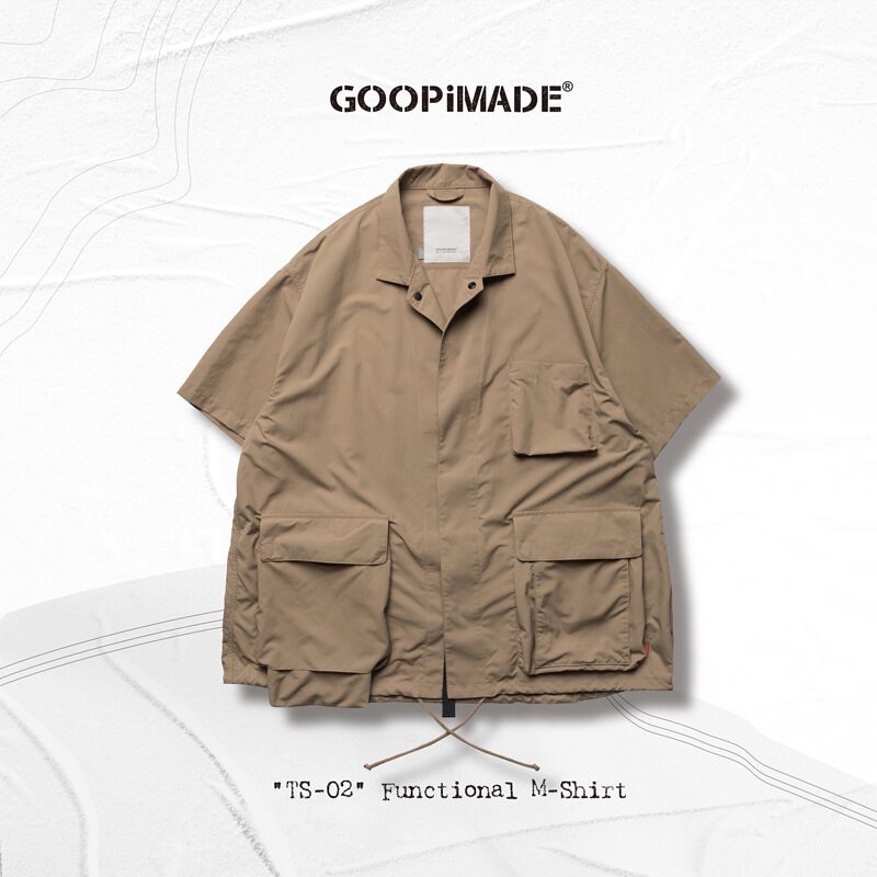 goopi-TS-02 Functional M-Shirt - Khaki
