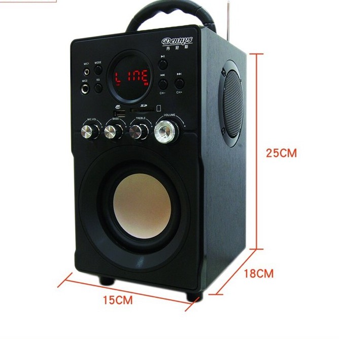 Dennys丹尼斯 迷你2.1多媒體重低音MP3音響(WS-330)