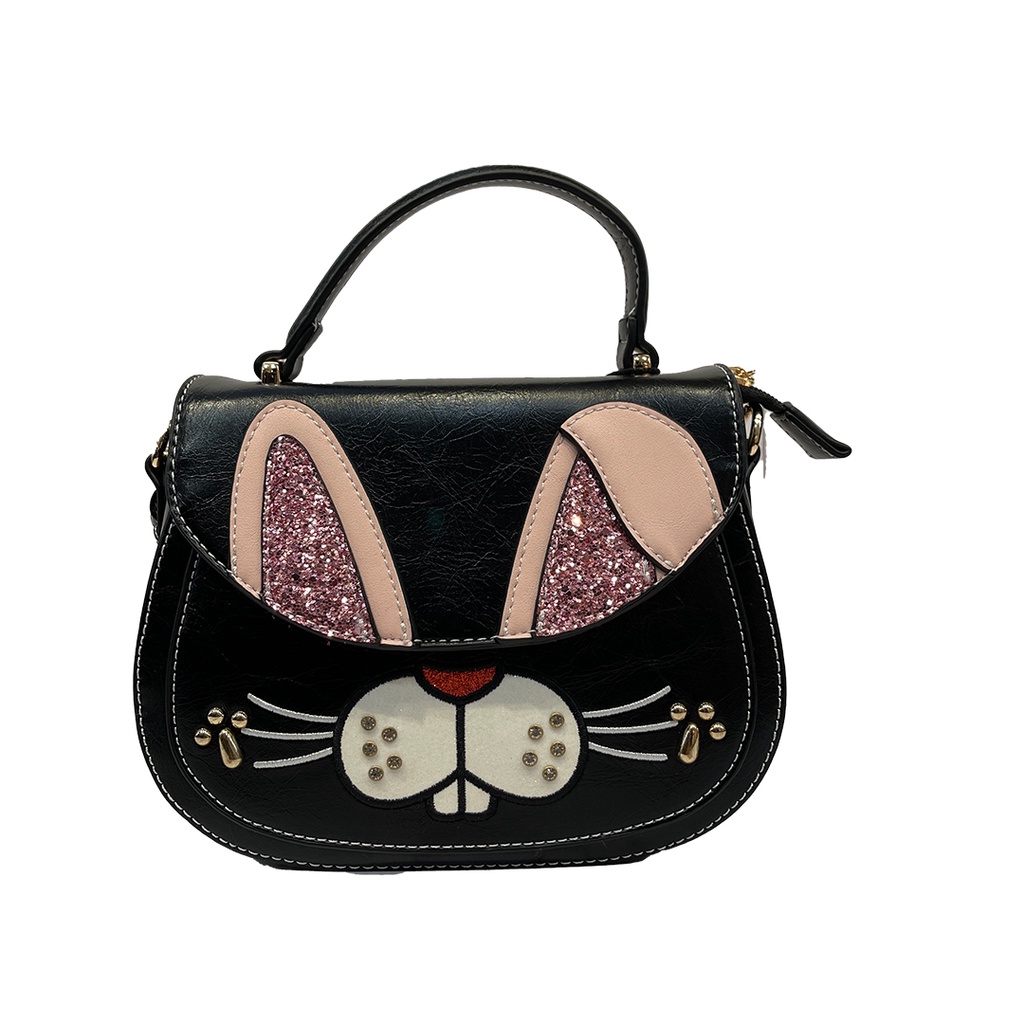 貝蒂 Betty Boop 百貨公司 專櫃 手提包 側背包 協跨包 馬鞍包 鑽 兔子 黑色包包 行旅包鋪