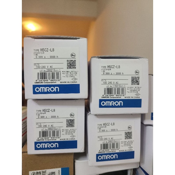 歐姆龍 OMRON 計時器 時間繼電器 H5CZ-L8 / Ac110v-220v