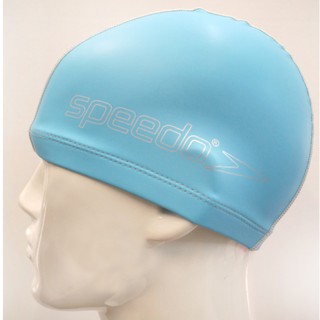 Speedo 泳帽 SD8720734604 泳具 游泳配件 兒童泳帽 素色泳帽 兒童合成泳帽 水藍