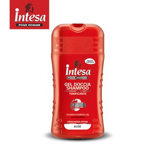 【intesa 英德仕】古龍香氛-洗髮沐浴凝膠 250ml (蘆薈+礦物質/舒緩保濕)