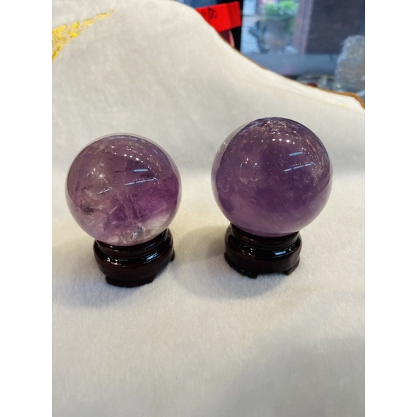 🔥禮慈藝品🔥紫水晶球 紫水晶球5公分 七彩光 巴西料