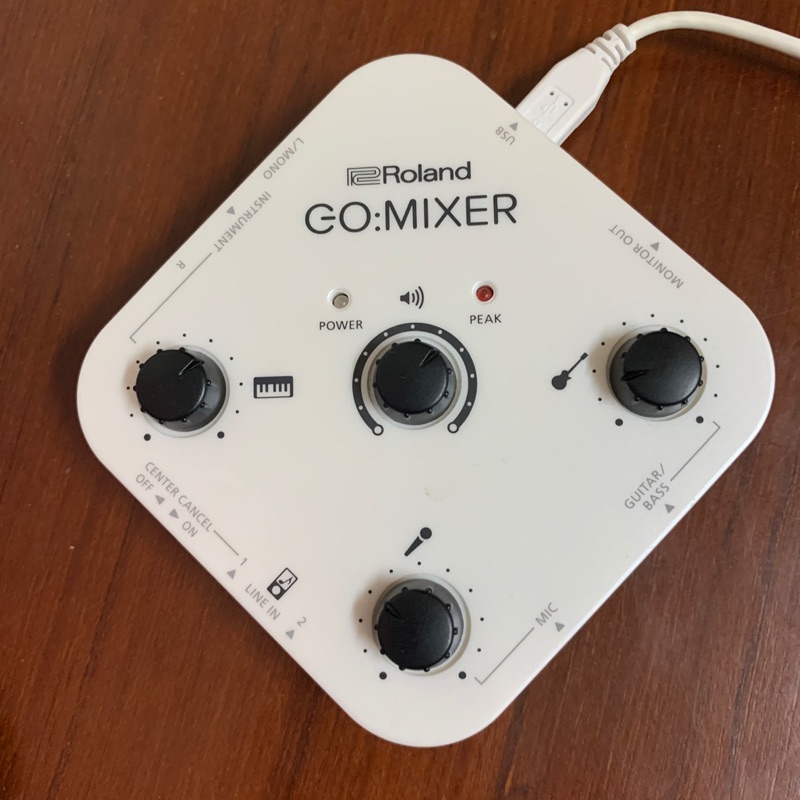 Roland Go Mixer 智慧型手機專用音訊混音器 直播神器 錄音介面