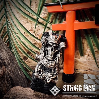 STRING MAN傘繩士-【客製化】傘繩手環-蟠龍武士-日本武士、骷髏、烏克蘭設計