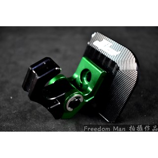 自由人 JS 綠色 CNC 可折掛鉤+底座 置物掛勾 掛鈎 JET S 戰將六代 FT6 NEW FIGHTER 新戰將