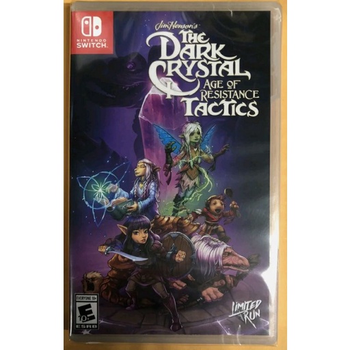 【超級稀有遊戲】NS Switch遊戲 The Dark Crystal 魔水晶：抗爭時代 戰略版 中文版 全球限量發行