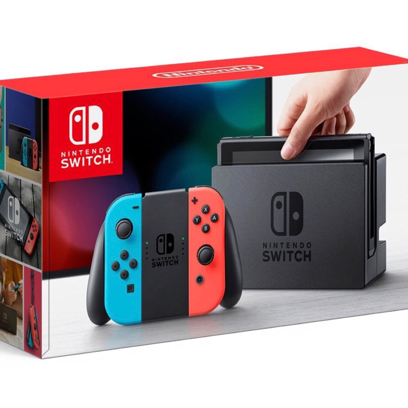 任天堂 Nintendo Switch 電光藍、電光紅Joy-Con