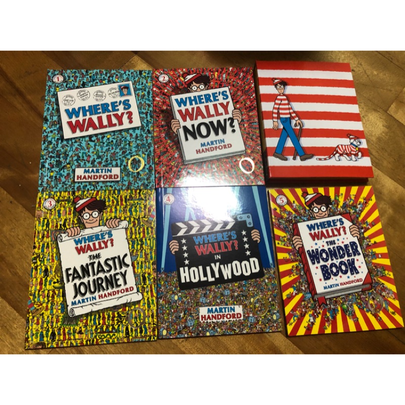 威力在哪裡where S Wally The Magnificent Mini Box Set 附放大鏡 蝦皮購物