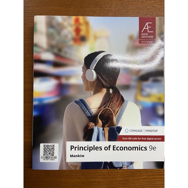 Principles of Economics 9e by Mankiw經濟學[九成新］