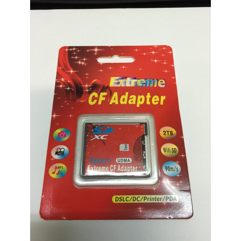 CF AdAPTER SD轉CF SD to CF Type I 轉接卡 高速傳輸 | 蝦皮購物