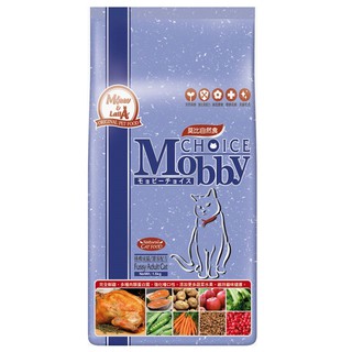 【狗狗巴士】Mobby 莫比自然食 挑嘴貓飼料 7.5kg.