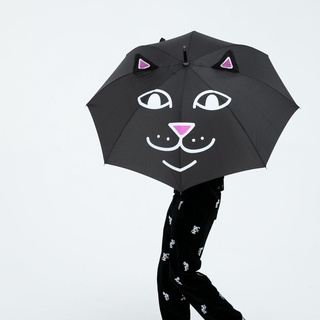【YAV】RIPNDIP Lord Jerm 黑 中指貓 自動 雨傘