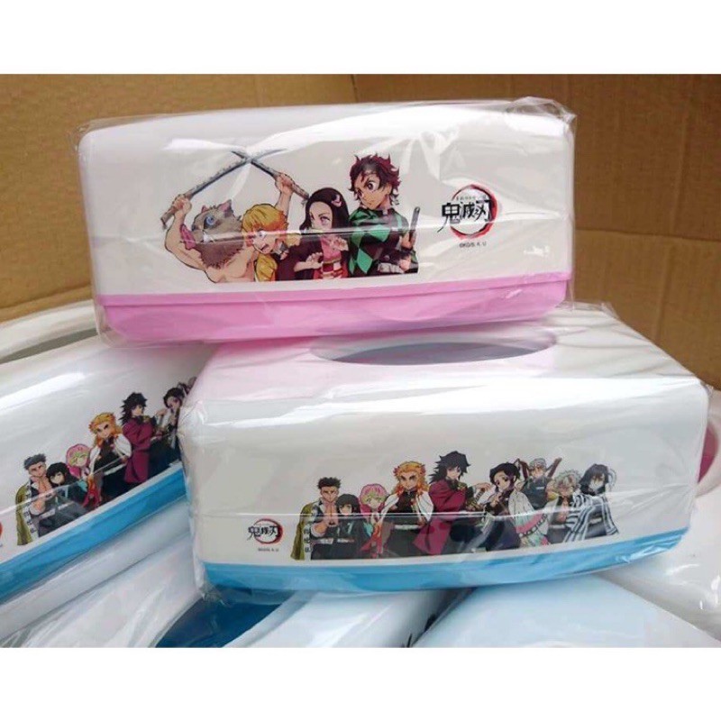鬼滅之刃面紙盒 塑膠/🇹🇼台灣製 可放大包衛生紙