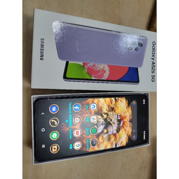 SAMSUNG Galaxy A52s 5G 絢紫豆豆 256G 6.5吋