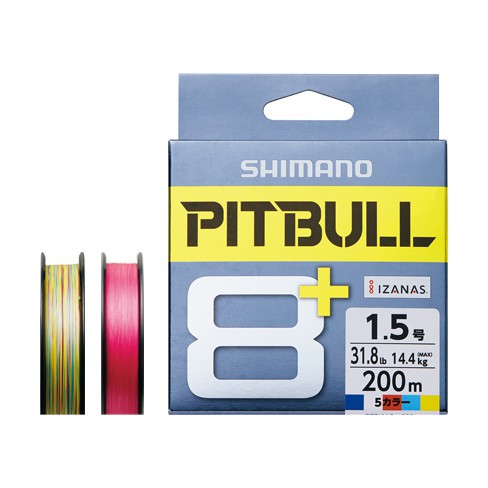 ☁雲啟路亞☁ SHIMANO PITBULL 8+ 8股 五色 路亞 pe 軟絲 pe線