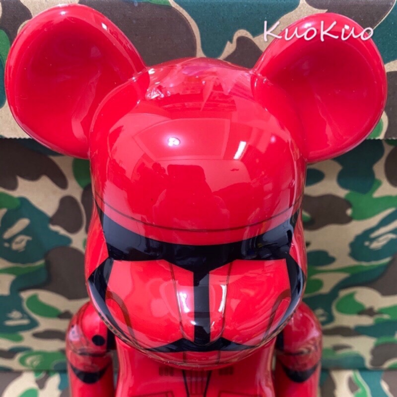 BE@RBRICK STAR WARS 星際大戰 SITH TROOPER 西斯兵 紅兵 400％