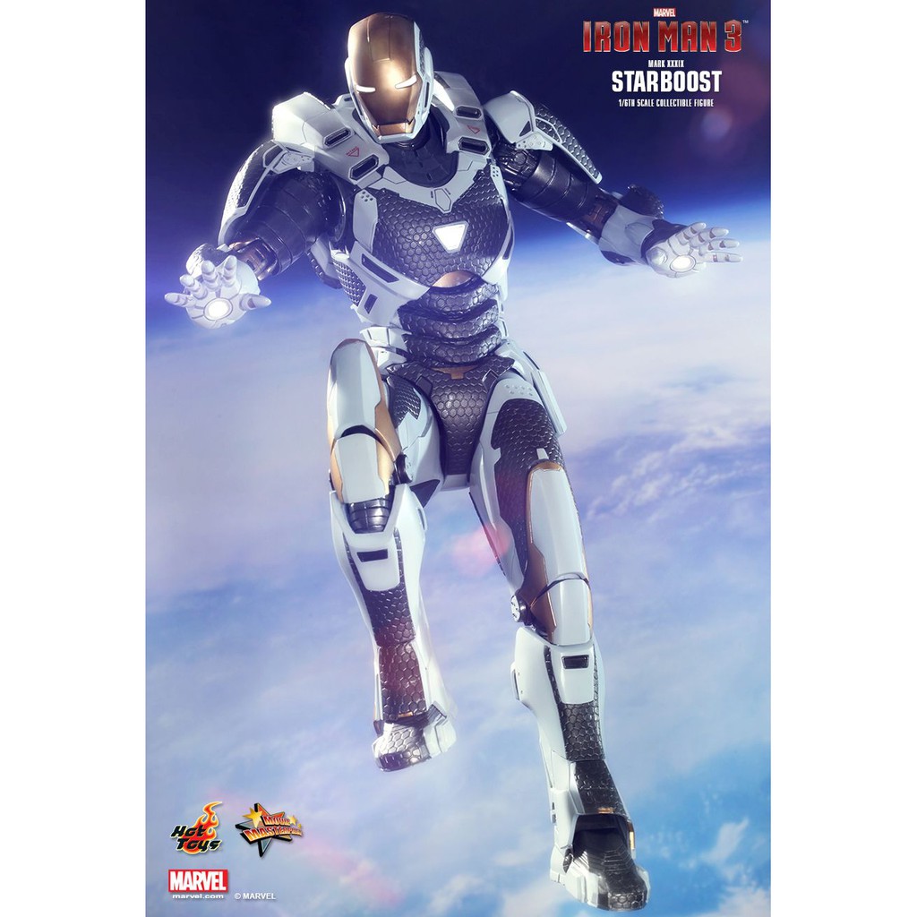 【 HOT Toys / HT 】MMS214  雙子星 亞軌道裝甲 Mark39  Starboost 鋼鐵人3