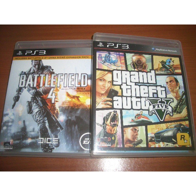 PS3 戰地風雲4 Battlefield 4 中文版+ 俠盜獵車手5 Grand Theft AutoV GTA5 中文版~非PS4 xbox one 360
