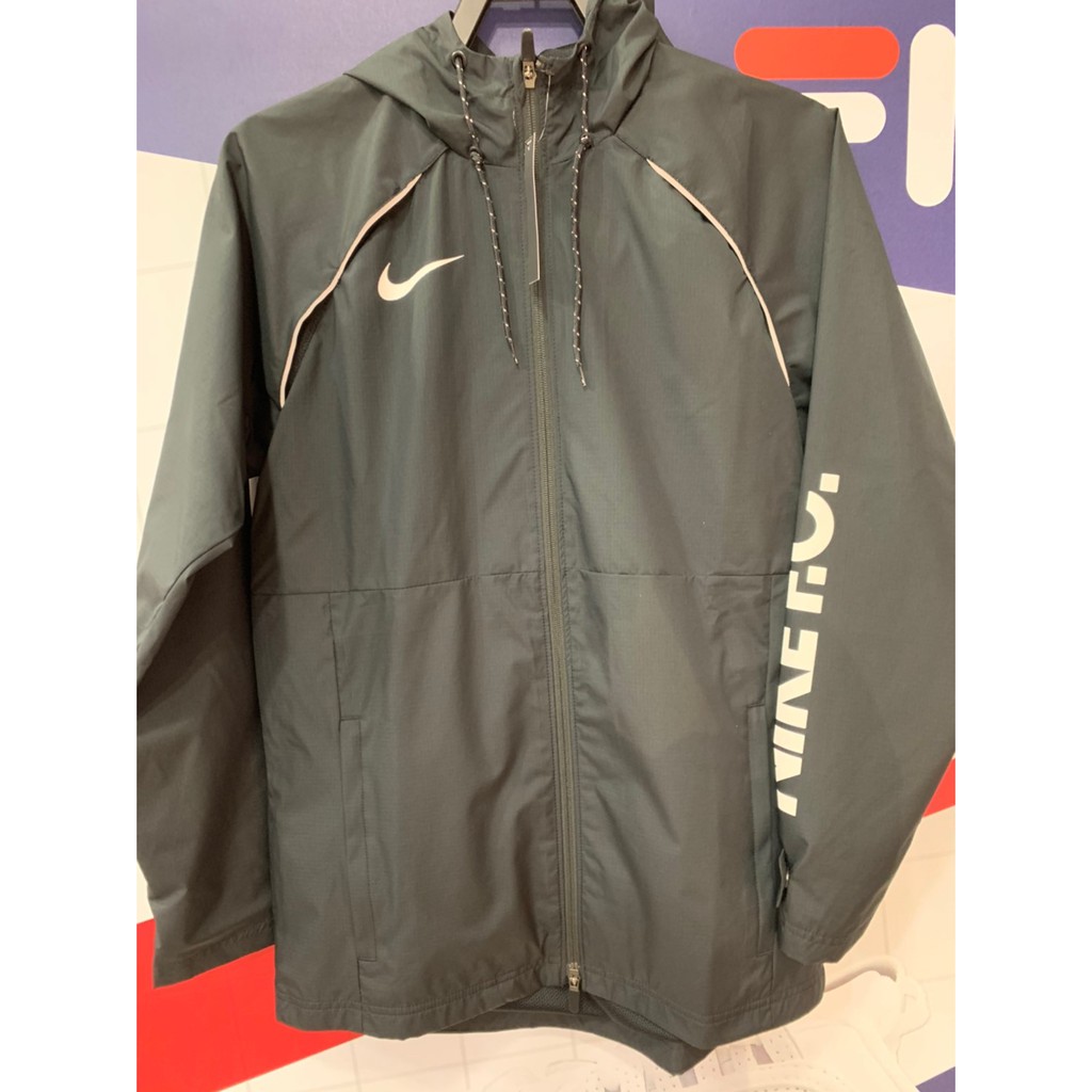 Nike 外套 F.C. All Weather Fan Jacket 黑 白 男款 足球 防風外套 運動休閒