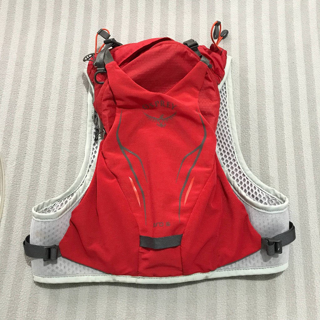 二手 OSPREY DURO 6 S/M 慢跑/野跑/登山 1.5L水袋 背包