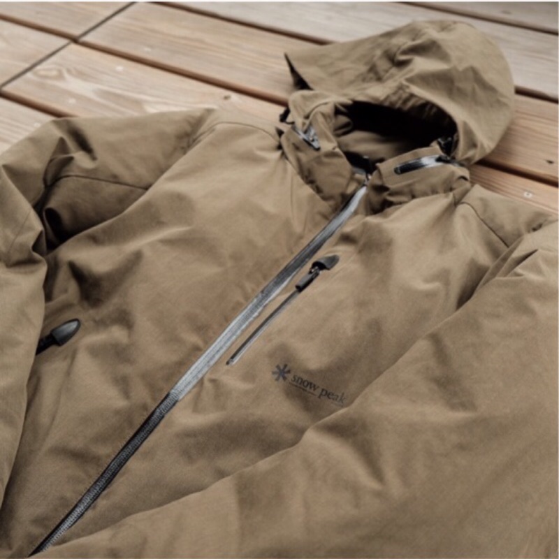 Snow Peak 防燃羽絨外套 Fire Resistant Olive Down Jacket 9 5成新 蝦皮購物
