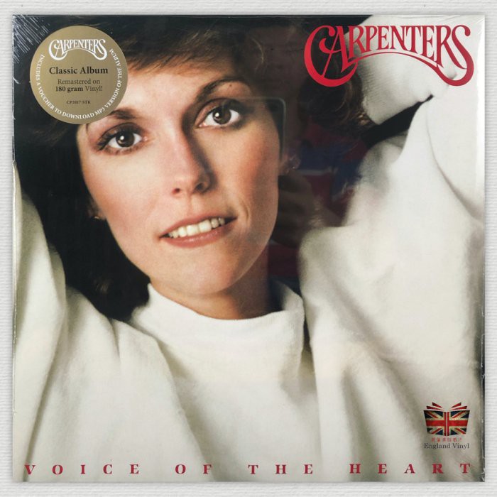 [英倫黑膠唱片Vinyl LP] 木匠兄妹合唱團/心聲 Voice Of The Heart / Carpenters