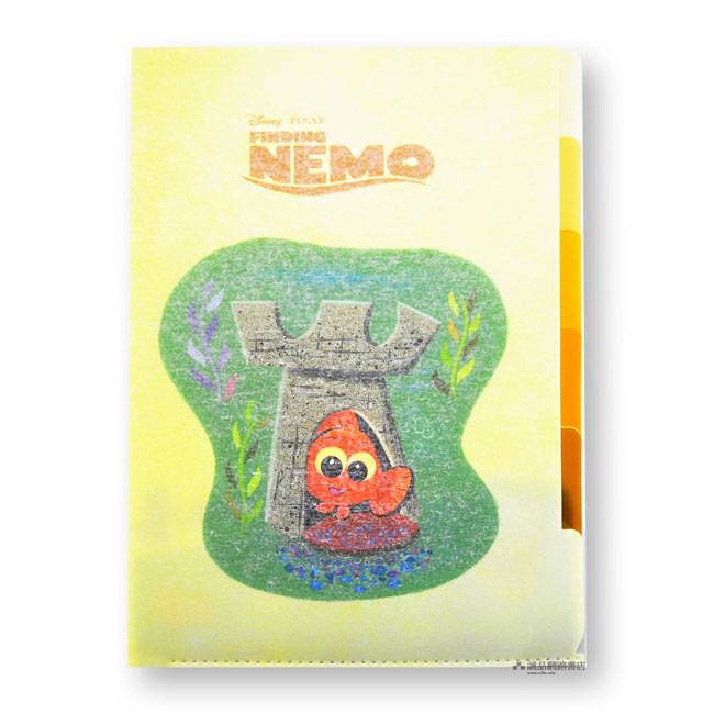 sun-star Disney Clear File 5 Pocket/ Finding Nemo 文件夾 誠品