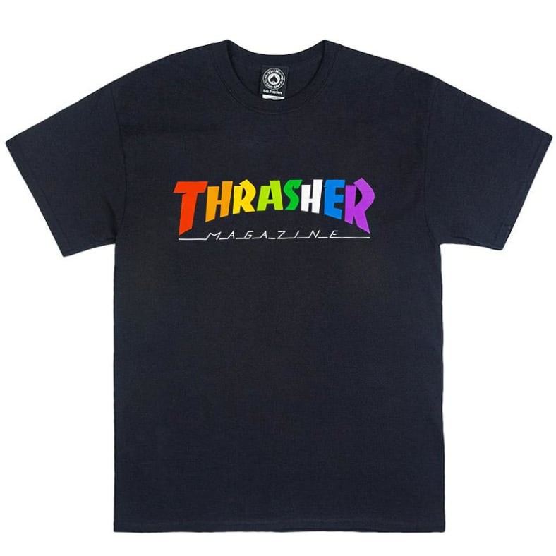 Thrasher Rainbow Mag T恤《Jimi Skate Shop》
