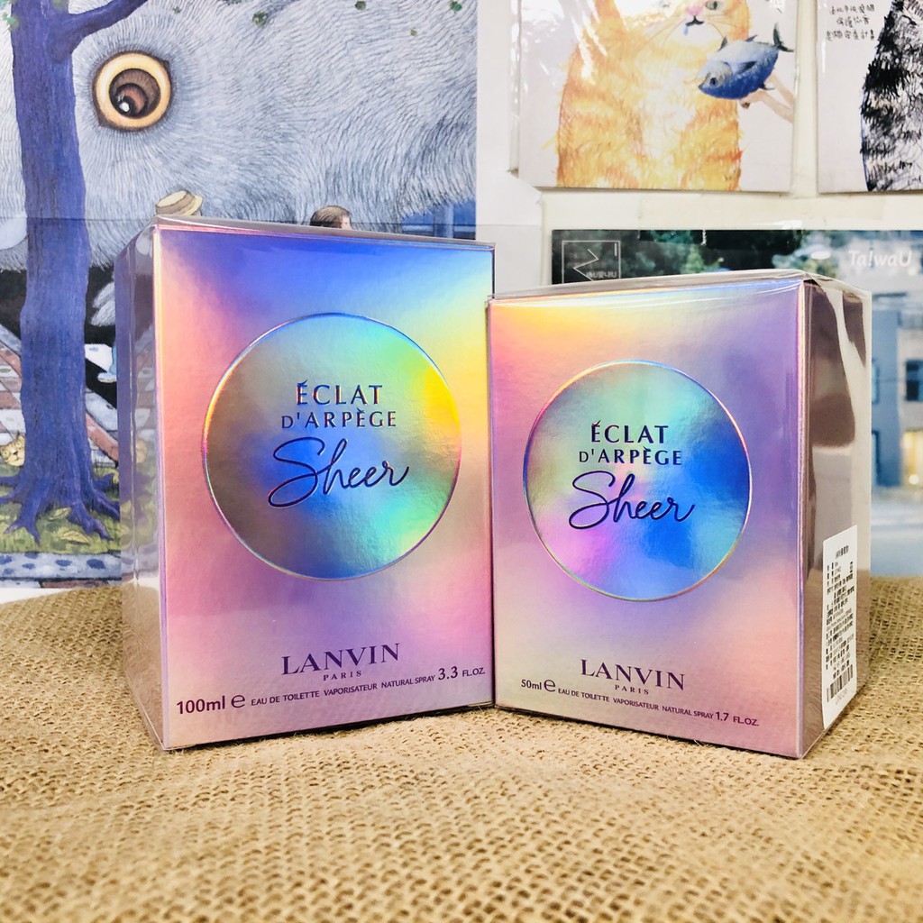 LANVIN 浪凡 光韻冰曦女性淡香水 30ML/50ML/100ML/TESTER~NANA實拍二店